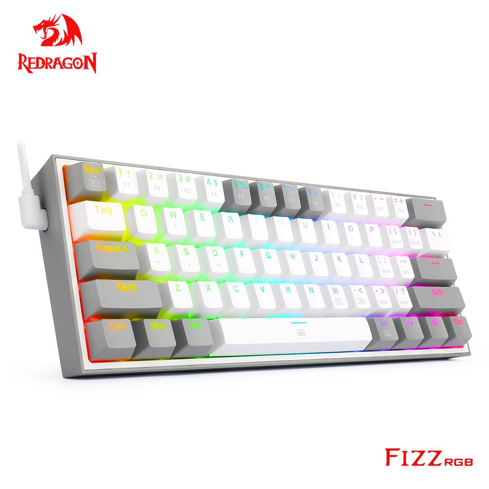 REDRAGON Fizz K617 RGB USB Mini Mechanical Gaming Wired Keyboard