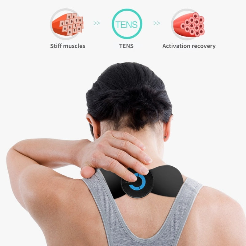 2Pc  Mini Electric Massager Pain Relief