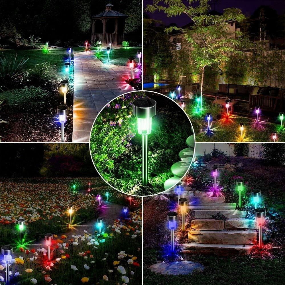 Garden Lights Solar Powered Lamp Lantern Waterproof