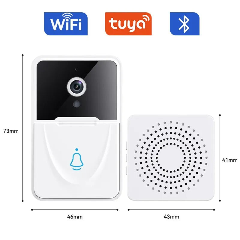 Smart Doorbell Wireless Camera Home System Security