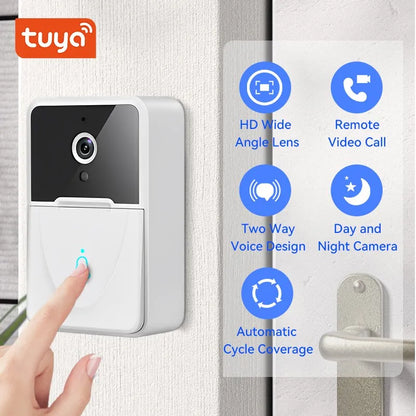 Smart Doorbell Wireless Camera Home System Security