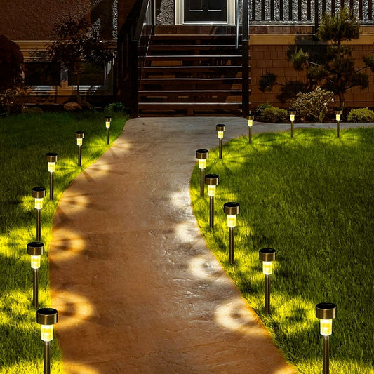 Garden Lights Solar Powered Lamp Lantern Waterproof