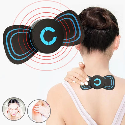 2Pc  Mini Electric Massager Pain Relief