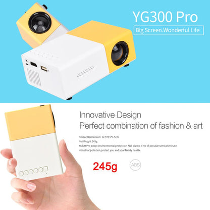 Salange Mini Projector Pro LED Supported 1080P Full HD