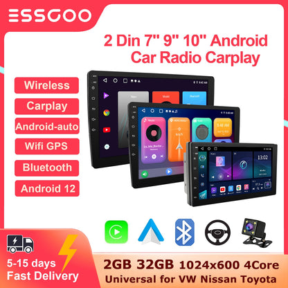 Android Car Radio Universal Multimedia Player Carplay