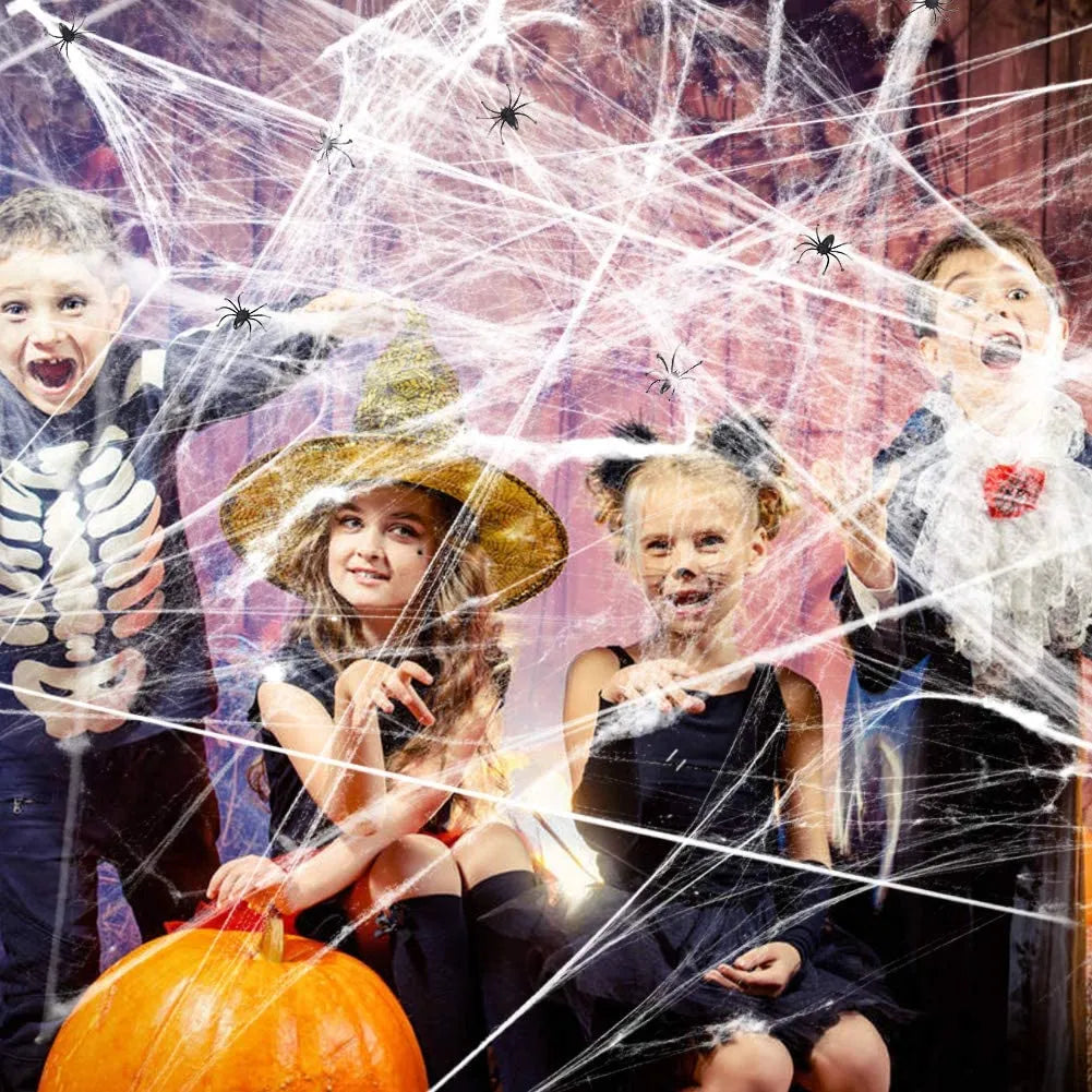 Artificial Spider Web Halloween