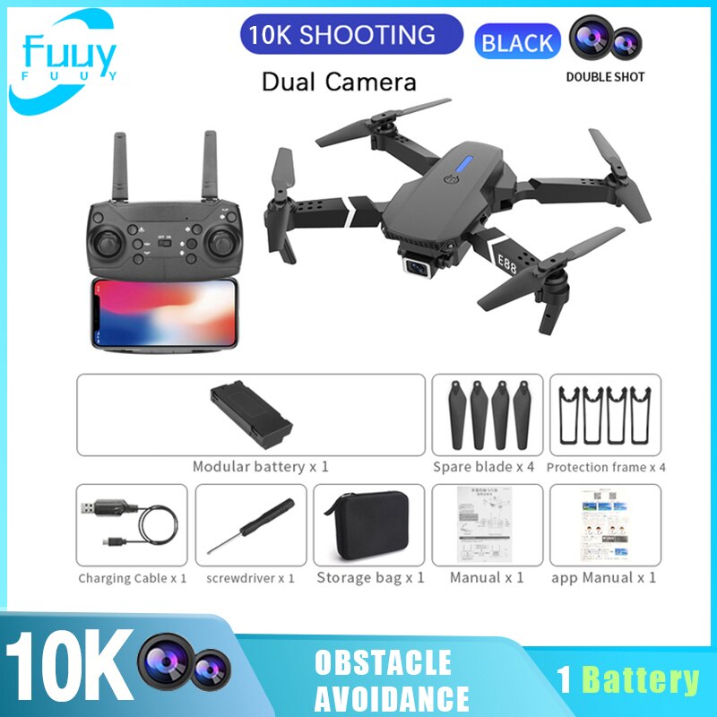 Drone Professional 10K Wide Angle HD Camera