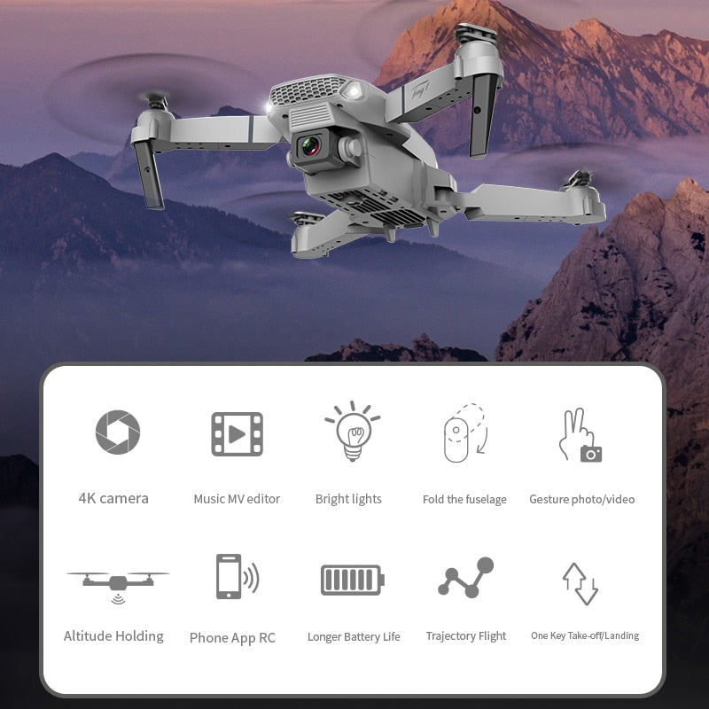 Drone Professional 10K Wide Angle HD Camera